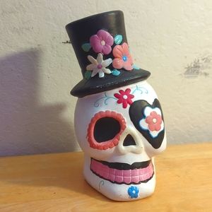 FREE! Day of the Dead Ceramic Skull